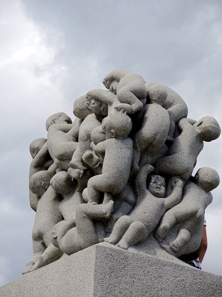 Норвегия Вигеланд-парк