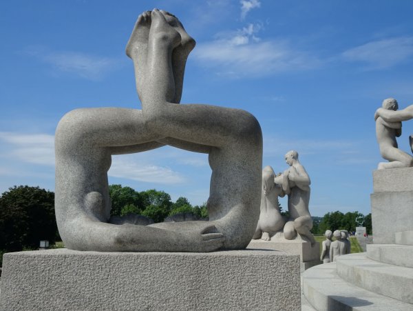 Парк скульптур в Осло Вигеланд