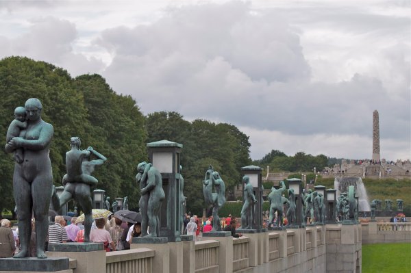 Осло парк скульптур Вигеланда