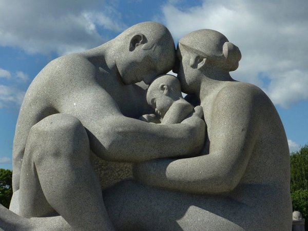 Парк скульптур в Осло Вигеланд