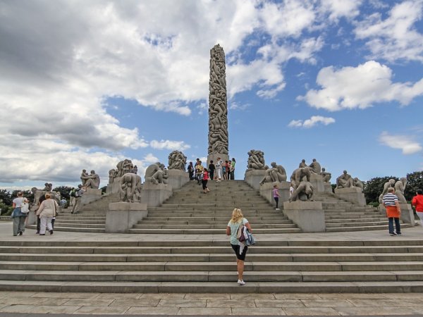 Вигеланд парк в Осло