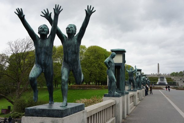 Вигеланд парк в Осло