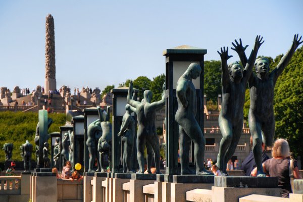 Парк скульптур Вигеланда - Фрогнер-парк