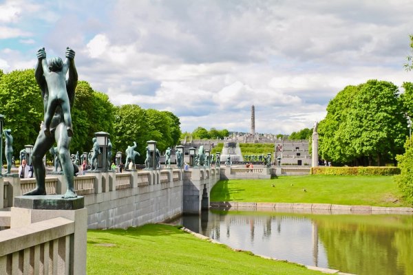 Норвегия Вигеланд-парк