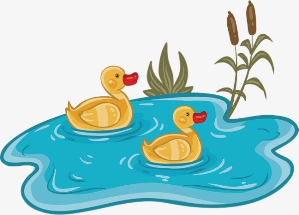 Пруд с уточками для детей