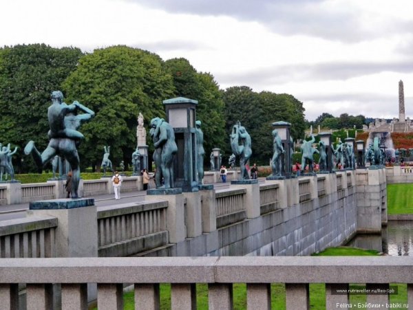 Парк Вигеланда мост