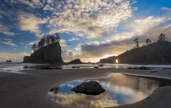 Национальный парк Олимпик штат Вашингтон США