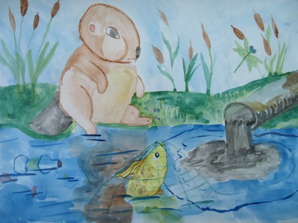 Рисунок на тему вода