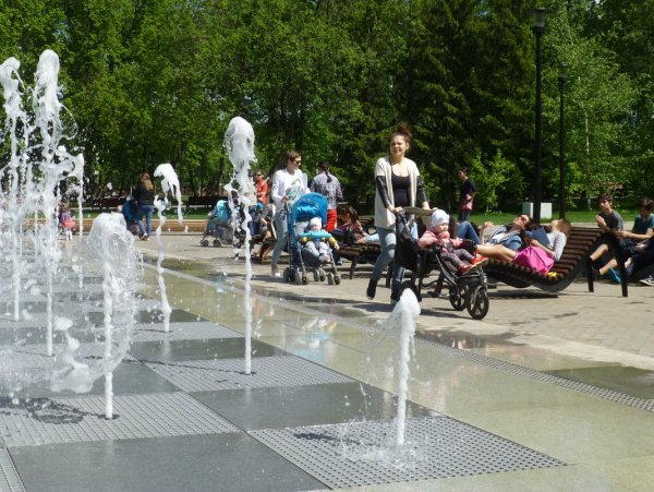 Парк Горького Казань летом