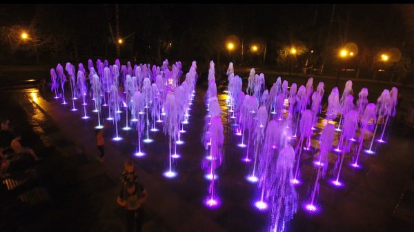 Парк Горького Казань фонта