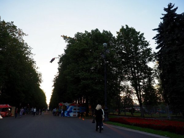 Приморский парк Победы в Санкт-Петербурге пляж