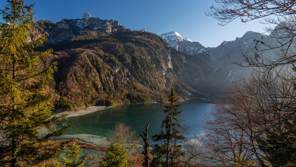 Горное озеро в Австрии