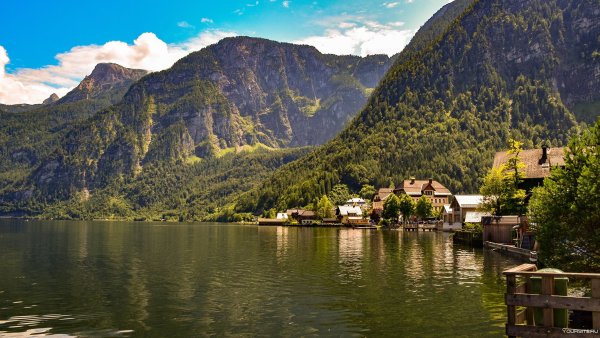 Австрия озеро Гальштат