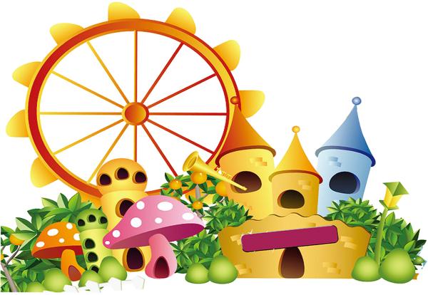 Парк аттракционов мульт