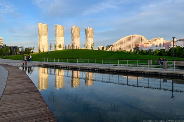 Парк Ходынское поле пруд