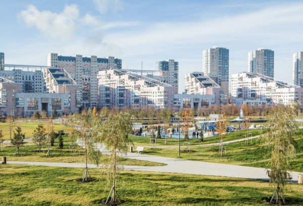 Парк на Ходынке в Москве