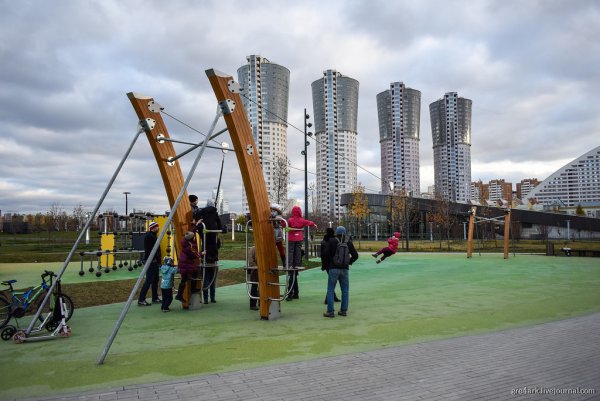 Парк Ходынское поле тарзанка