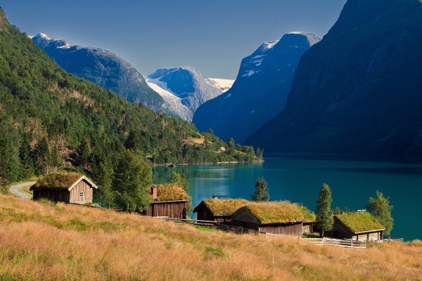 Норвежская Горная деревня