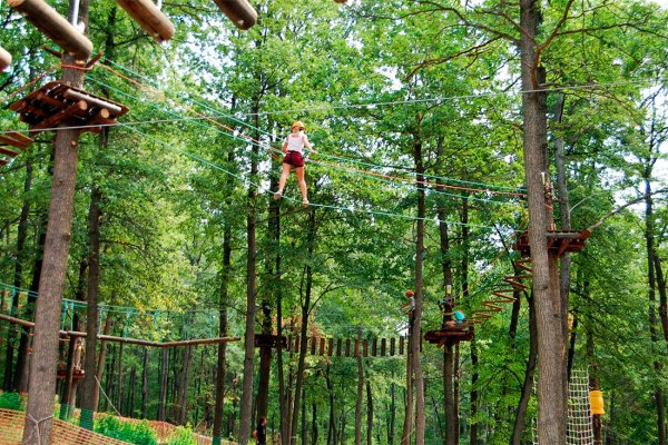 Задонск веревочный городок Форест парк