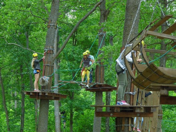 Задонск веревочный городок Форест парк