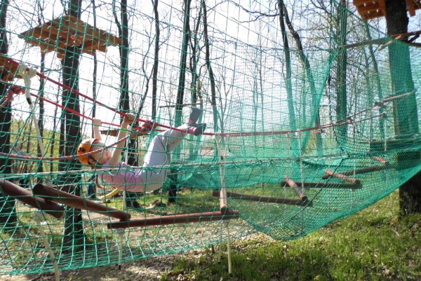 Задонск веревочный городок Форест парк