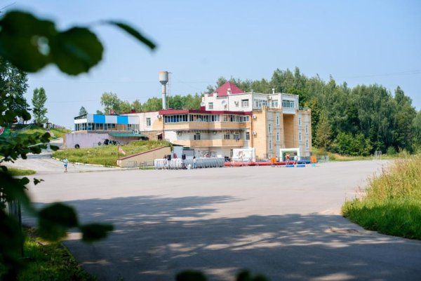 Форест парк Задонск зимой