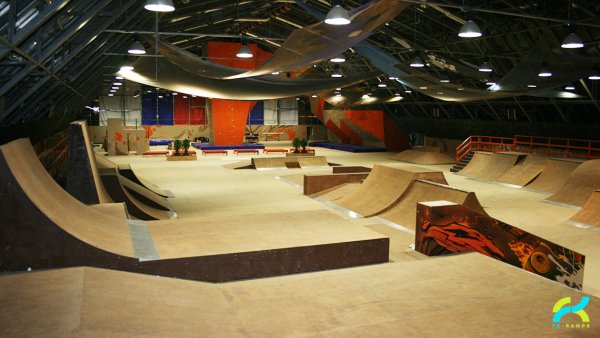 Скейт парк в Великом Новгороде Крытый
