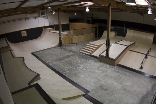 Крытый скейт парк в Москве