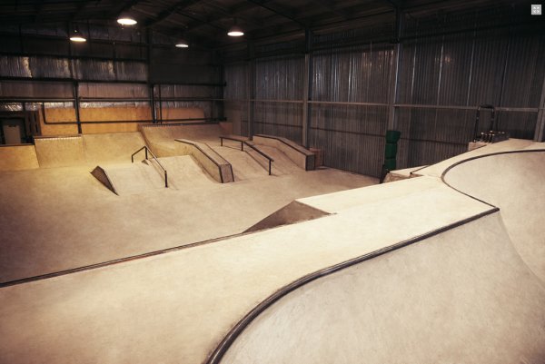 Крытый скейт парк в Москве