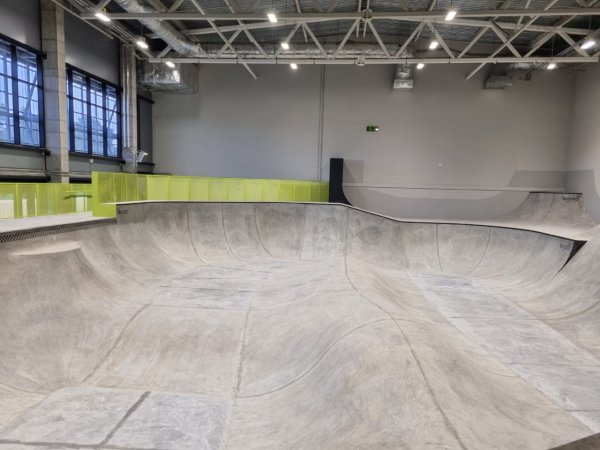 Крытый скейт парк в Казани Урам