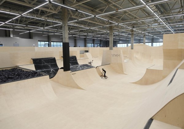 Крытый скейт парк в Казани Урам