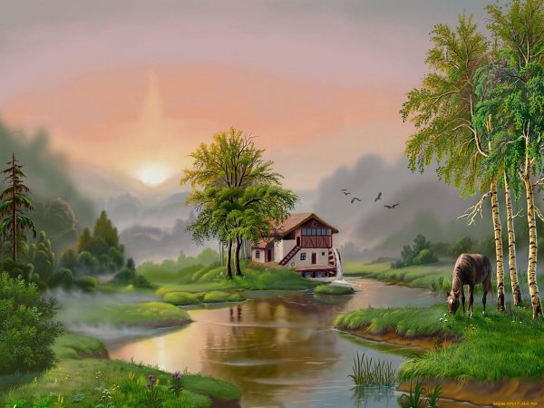 Виктор Цыганов пейзажи