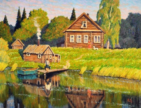 Живопись Зуев деревня