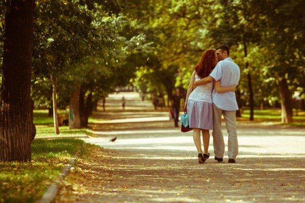 Парочка на прогулке