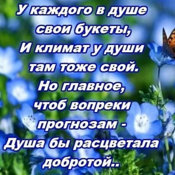 Добра и душевного спокойствия