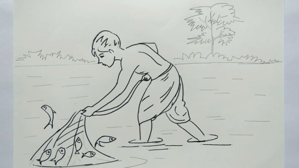 Занятия древних славян рисунок 4 класс