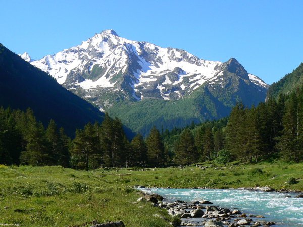Гора Чегет Поляна Нарзанов