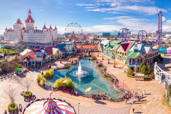 Парк богатырь Сочи парк аттракционов