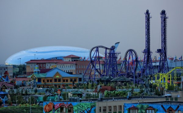 Парк аттракционов Адлер Олимпийский парк