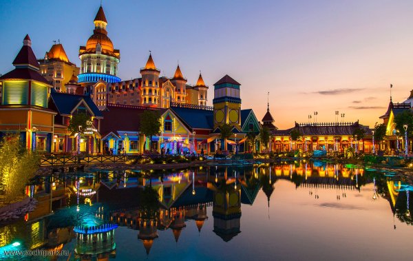 Адлер Сочи парк аттракционов