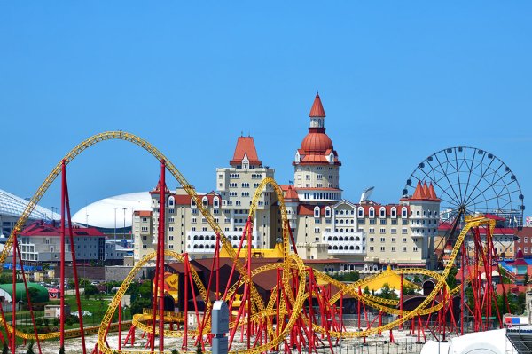 Олимпийский парк Сочи американские горки