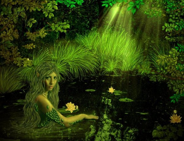 Мавка Славянская Русалка