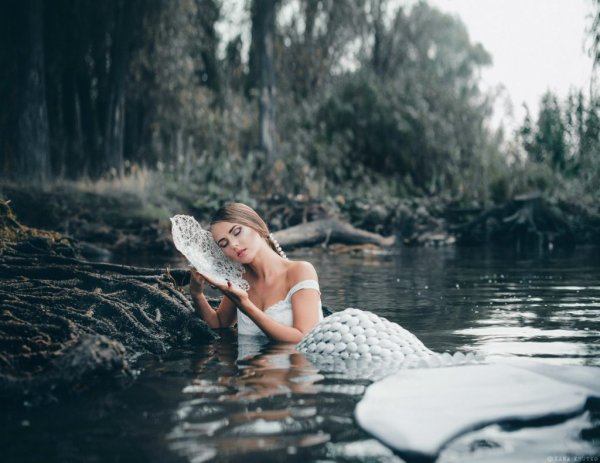 Фотосессия в водоеме