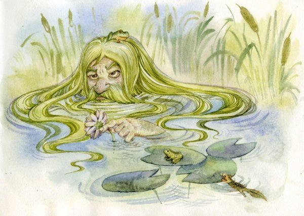 Никита Водопол, угощение водяного