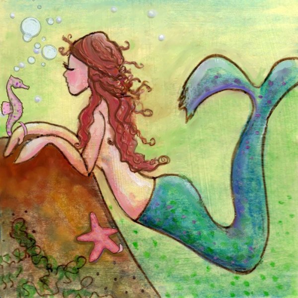 Русалка картинки для детей