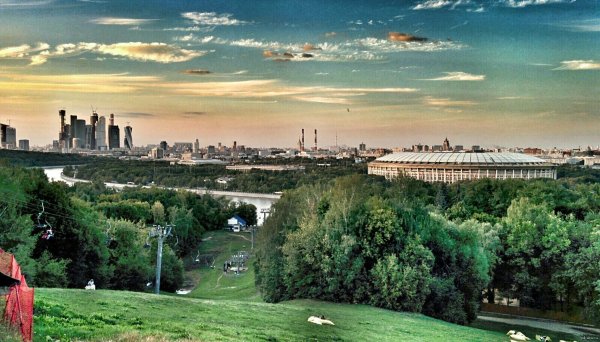 Москва Воробьевы горы
