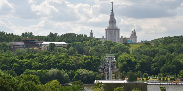 Воробьёвы горы Москва парк