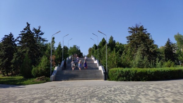 Приморский парк Таганрог ворота