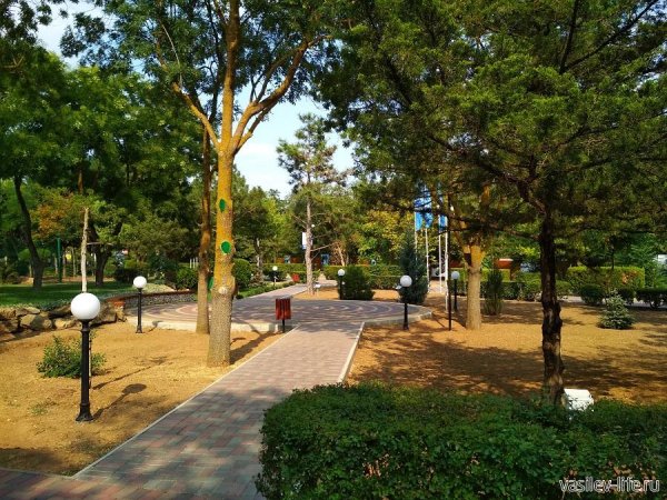 Евпатория Крым парк Фрунзе