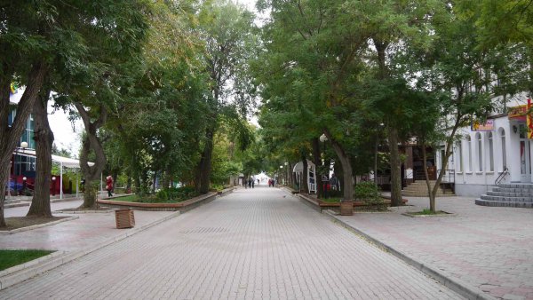 Набережная Фрунзе Евпатория